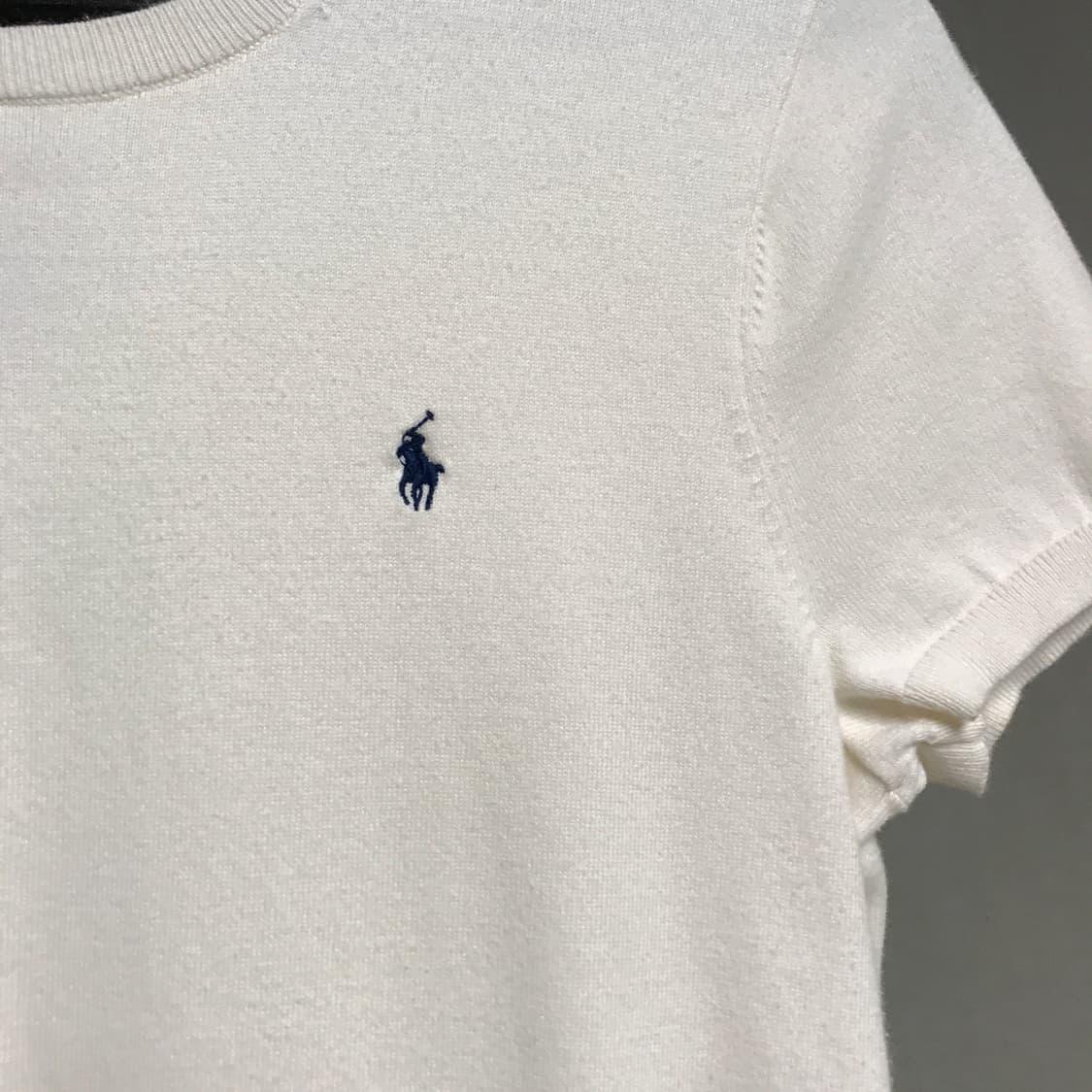 폴로 랄프로렌 QR 반팔 니트 S(W) 상품이미지4