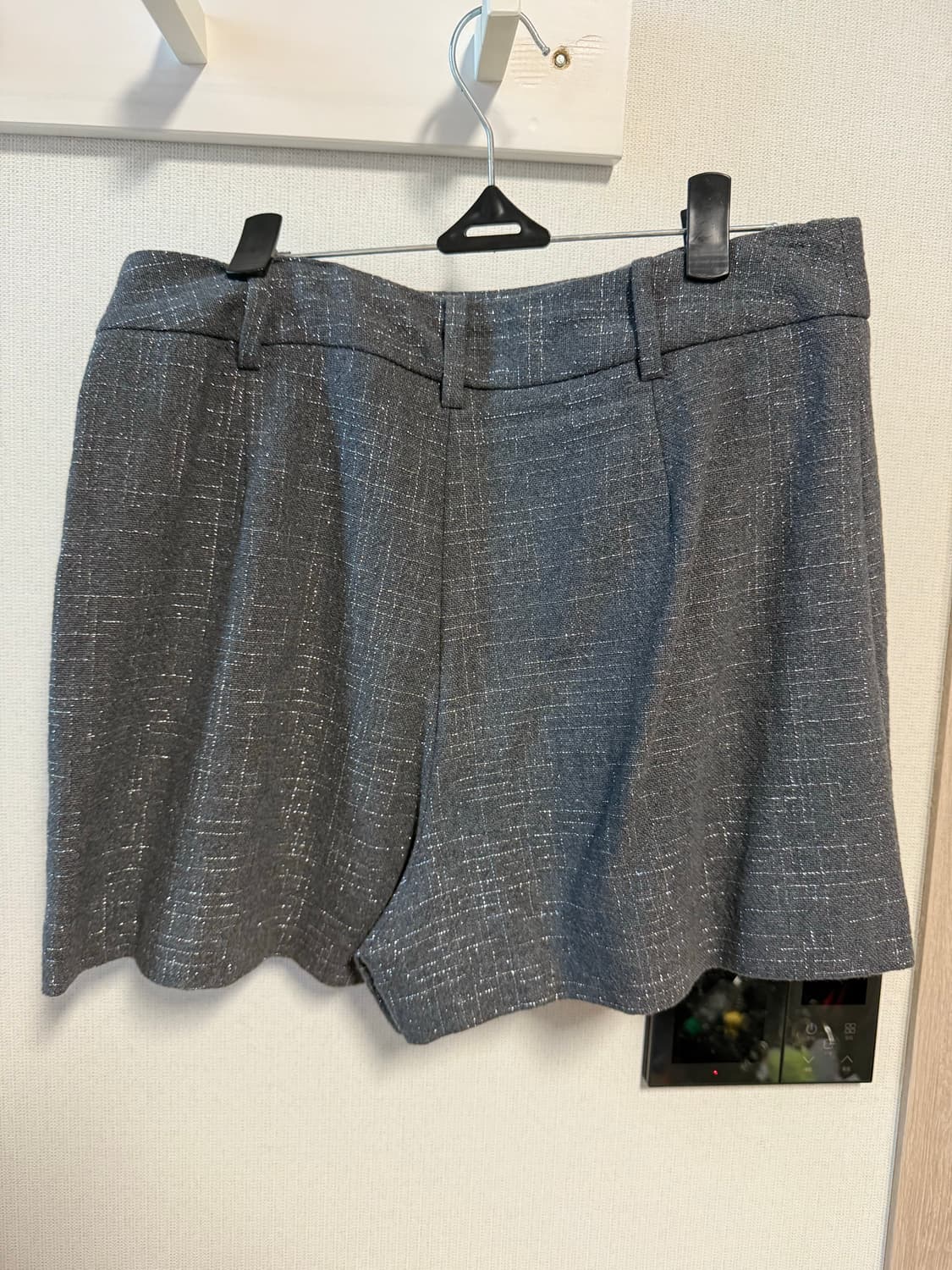 자라 메탈릭 얀 플리츠 스커트 팬츠 상품이미지5