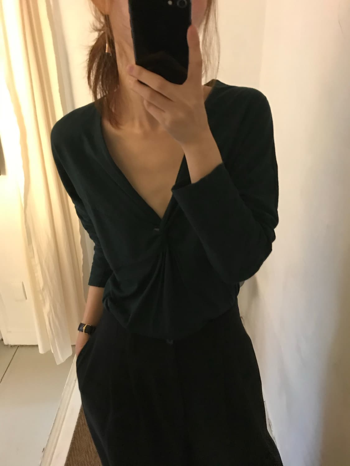 twist detail long sleeves 상품이미지8