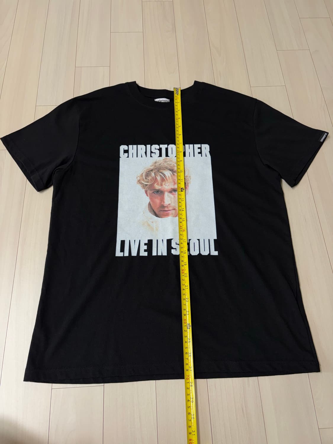 사파리스팟 X 크리스토퍼 2024 굿즈 반팔 블랙 1 상품이미지7