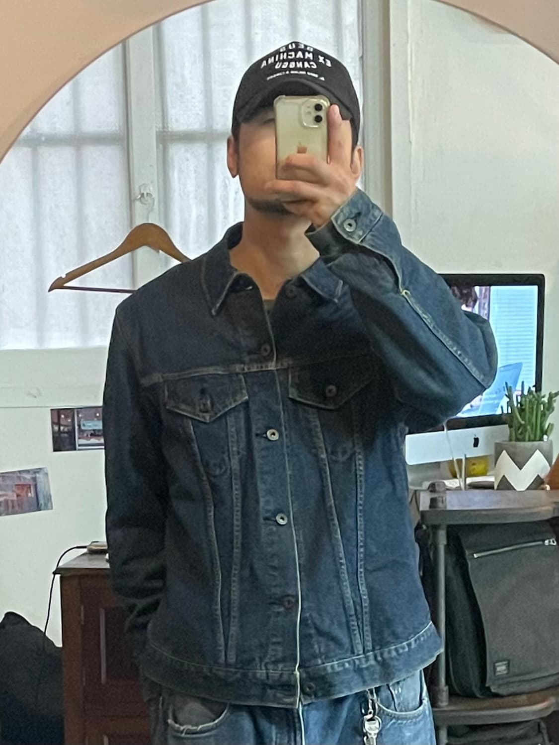 90s~00s made in japan EDWIN 블랭킷 데님 자켓 XL 상품이미지3