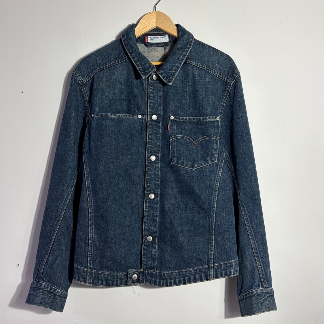 리바이스 엔지니어드 진스 인디고 데님 자켓 상품이미지1