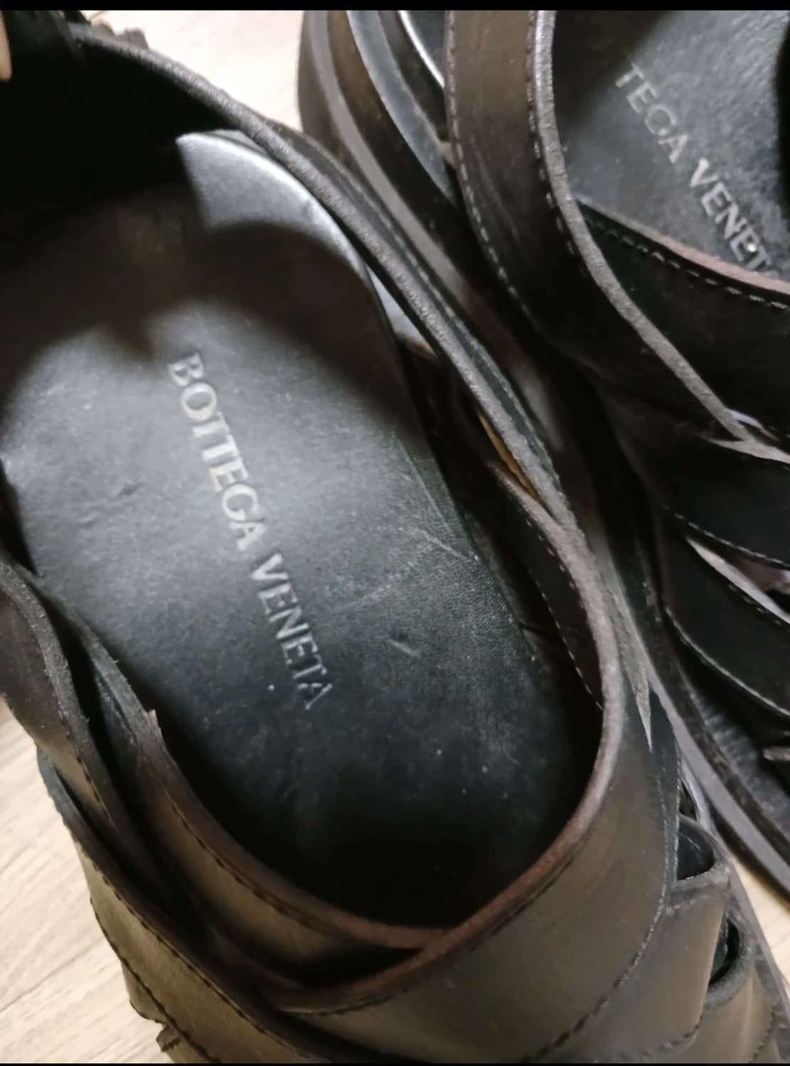 보테가 베네타 러그 플랫폼 샌들 상품이미지4