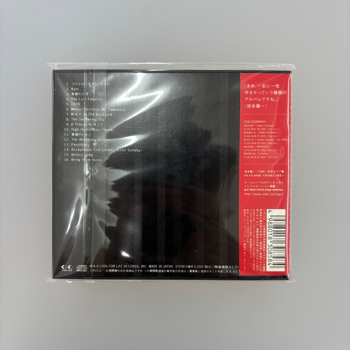 [초판] 사카모토 류이치 (Ryuichi Sakamoto) - 1996 상품이미지2