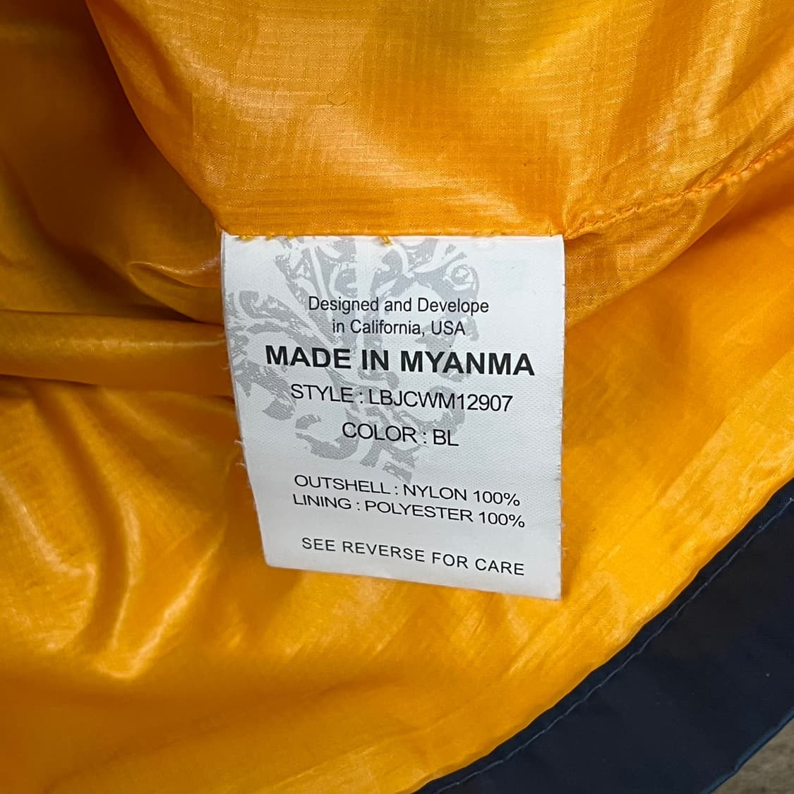 [정품/M] LBJC 네이비색 후드 바람막이 점퍼 b15 상품이미지6