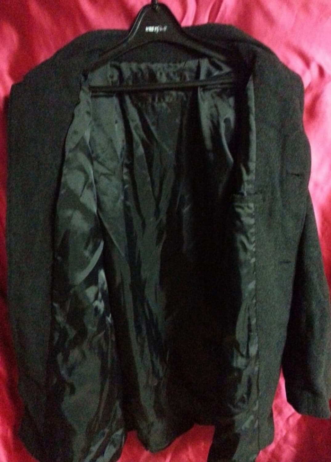 GV2 남성 울 롱코트 블랙 100 상품이미지3