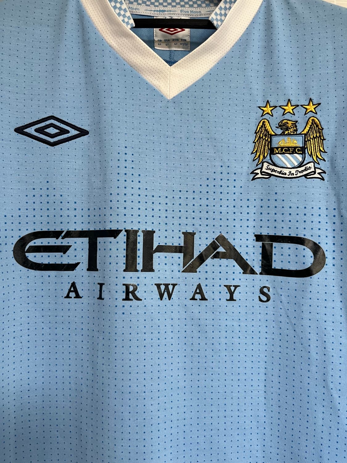 [L] 맨체스터 시티 11-12 홈 유니폼 상품이미지3