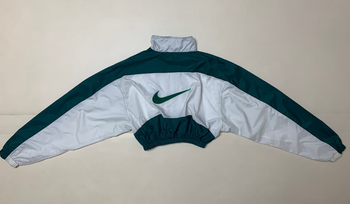 [L] 나이키 90s 올드스쿨 빈티지 바람막이 그린라인 상품이미지5