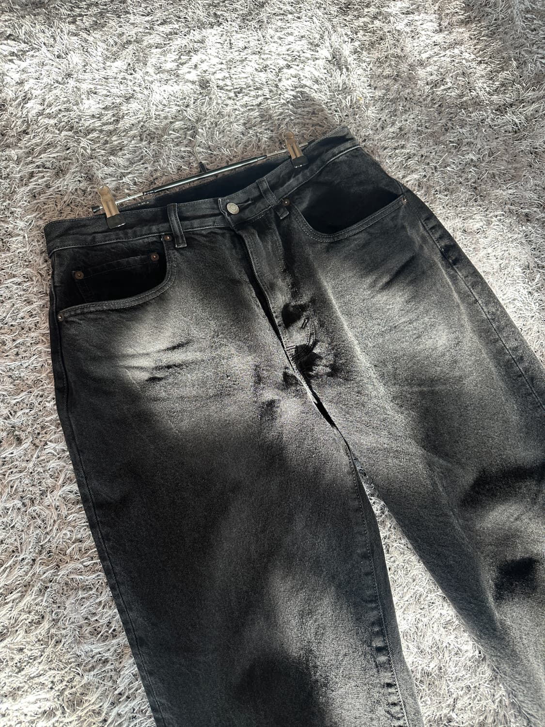 디스이즈네버댓 레귤러진 블랙 L 상품이미지1