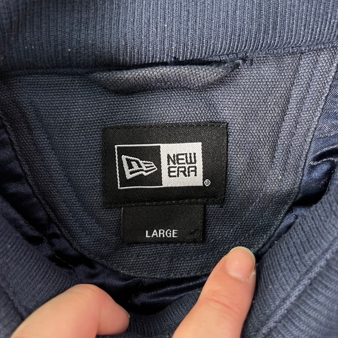 100 뉴에라 누빔 바시티 자켓 상품이미지3