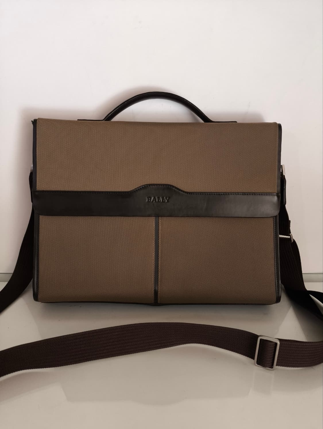 발리 캔버스 브리프케이스 상품이미지1