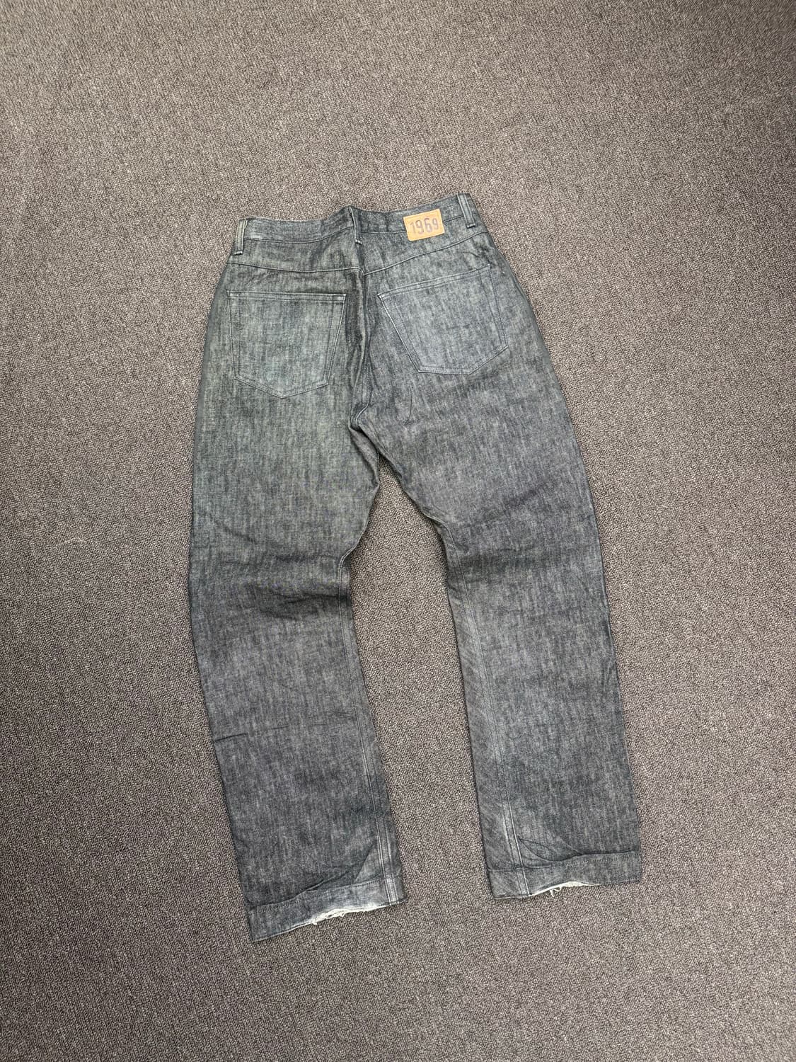33)OLD GAP 빈티지 Cross Cut Jean 흑청 데님팬츠 상품이미지6