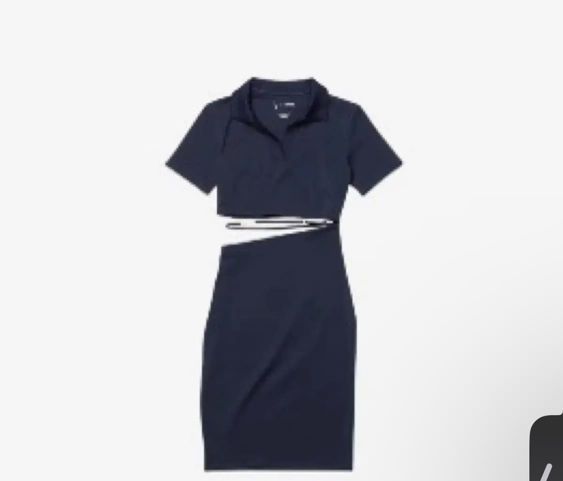 나이키 x 자크뮈스 NRG 폴로 드레스 다크 옵시디언 us s 상품이미지1