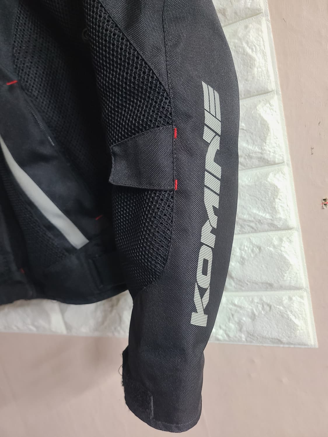 코미네 블랙 메쉬 오토바이 자켓(라지) 상품이미지3