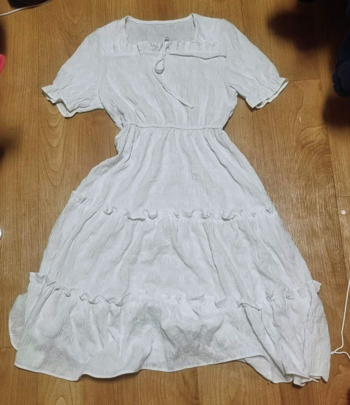 빈티지 모리걸 반팔 원피스 치마 상품이미지1