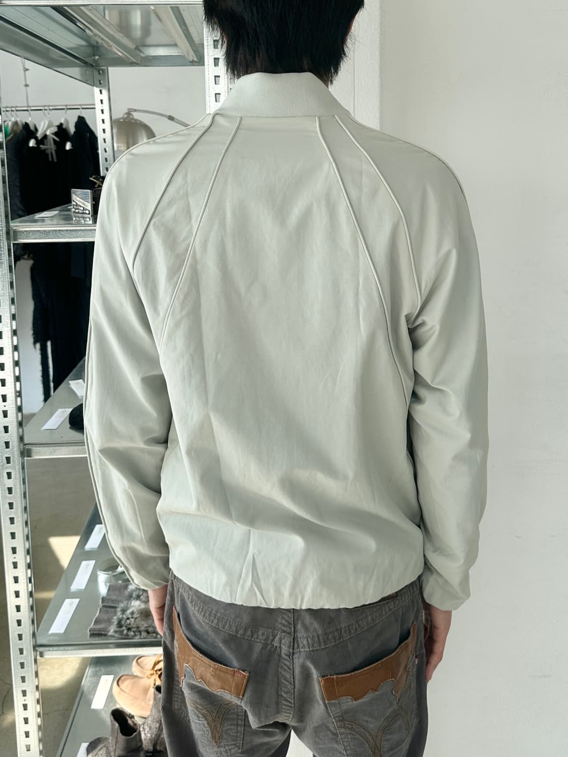 지스타 로우 리버시블 절개 봄버 자켓 상품이미지4