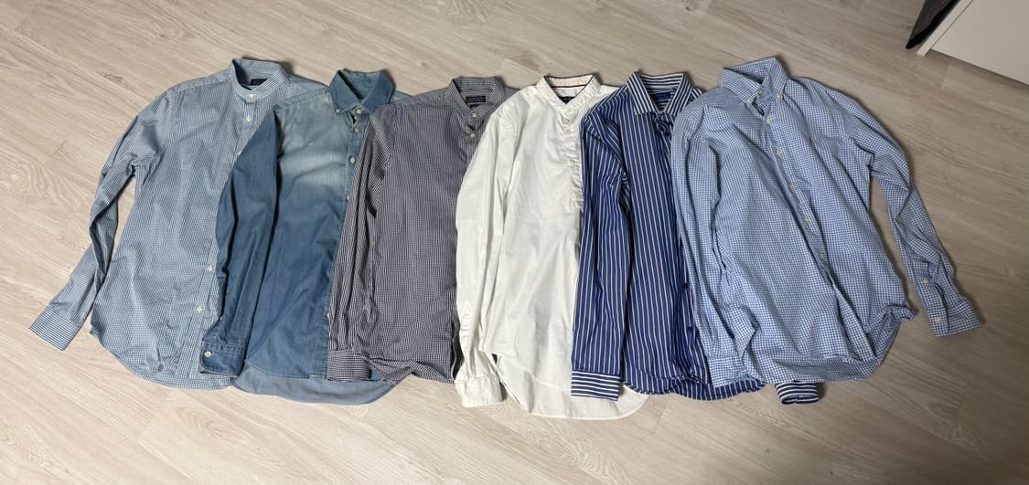 [XS/S/M] 자라/랄프로렌 남성 6종 셔츠 상품이미지1
