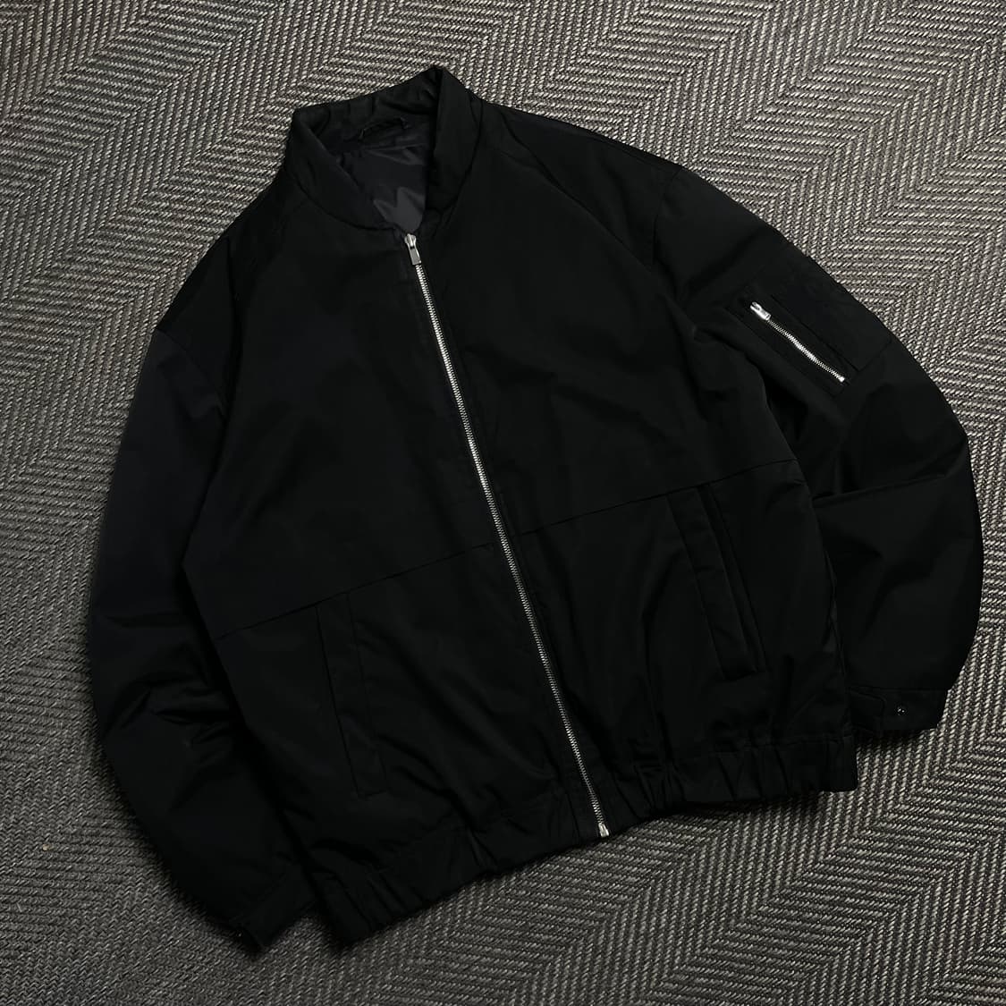 지오지아 신슐레이트 박시핏 패디드 항공 블루종 MA-1 점퍼y 5355 상품이미지1