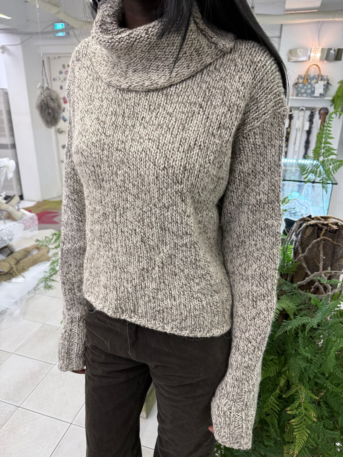 turtle neck heavy sweater 상품이미지1