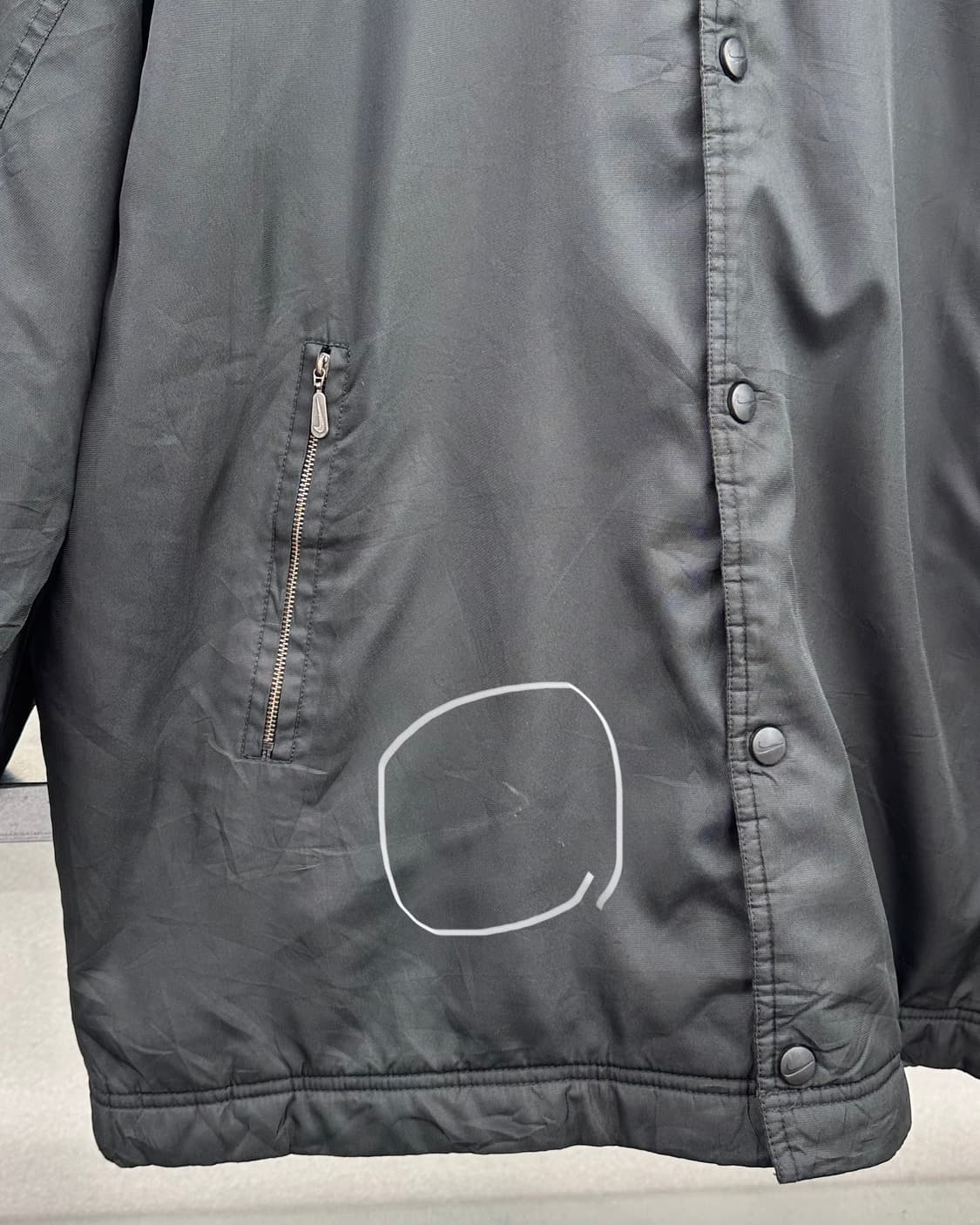 (XL)90'S 나이키 안감 점퍼-M1280 상품이미지5