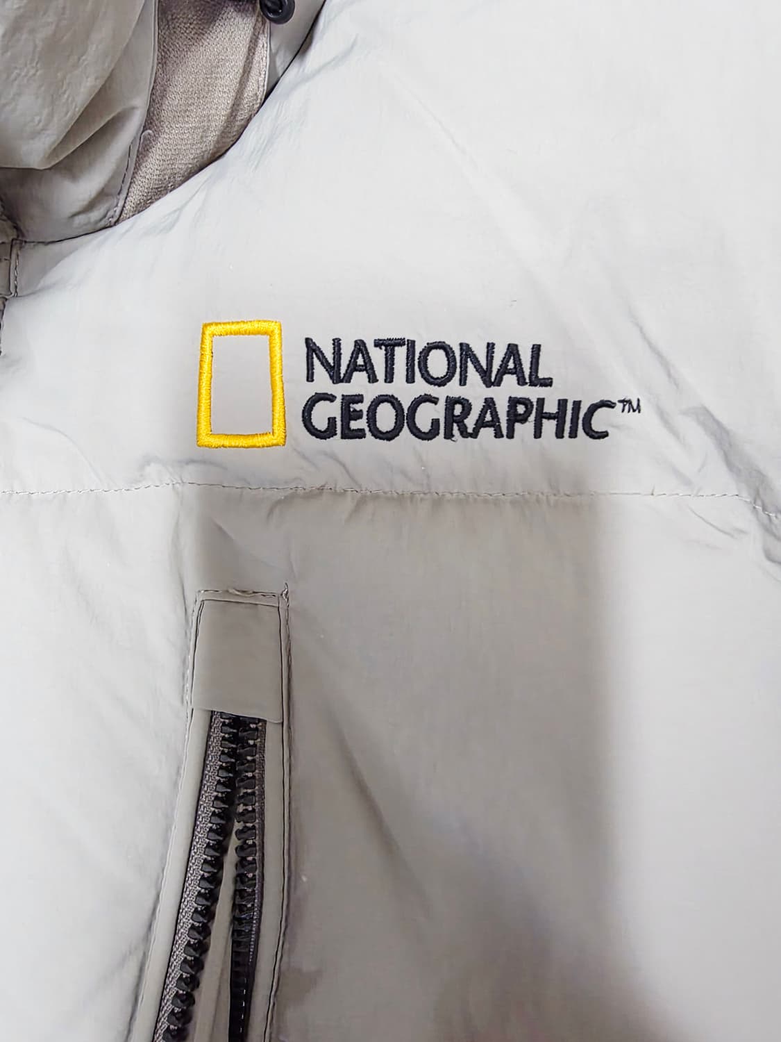 [내셔널지오그래픽] 색감 깡패 다크베이지 유틸리티 덕다운 패딩 100 상품이미지5