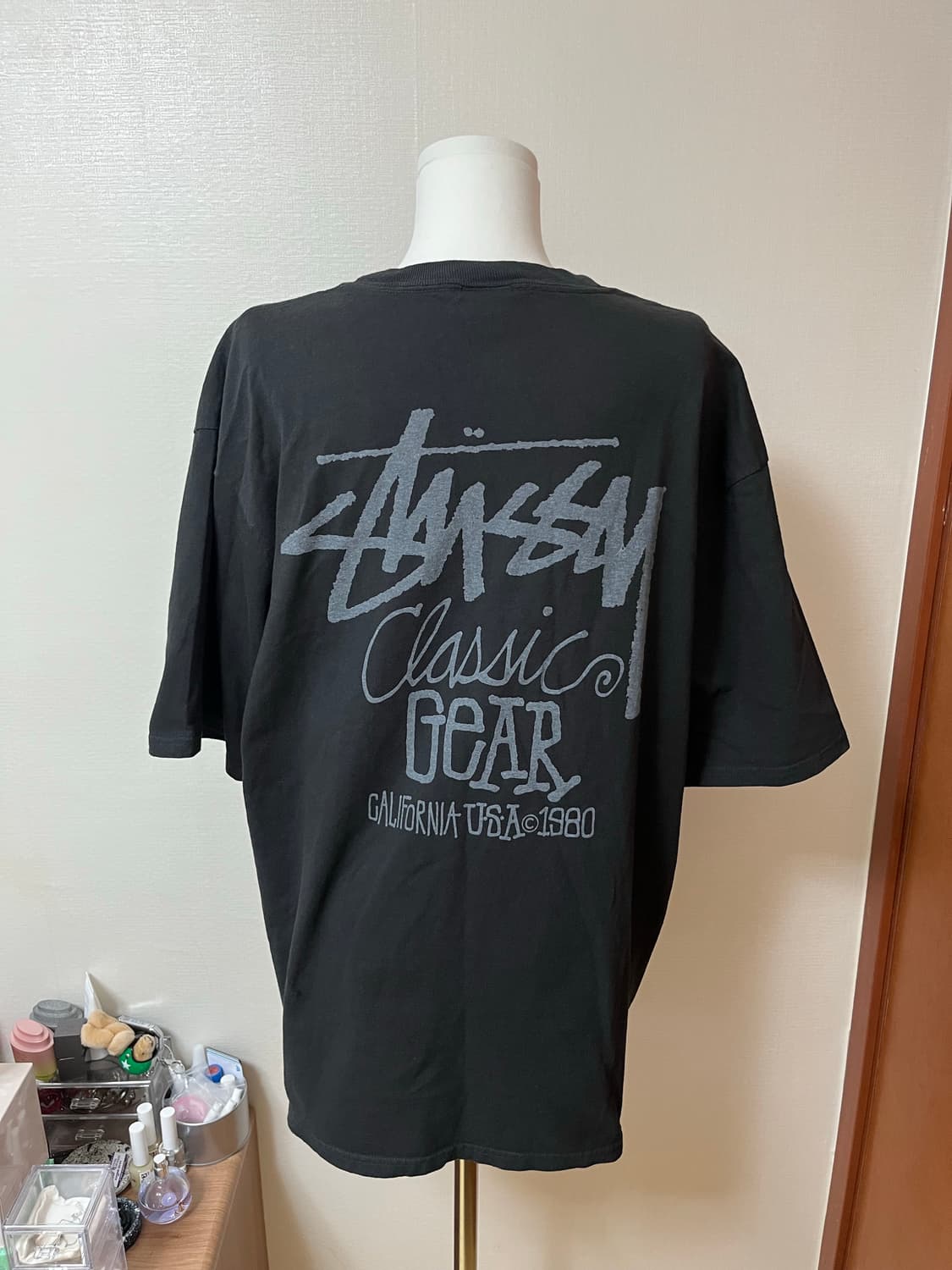 스투시 피그먼트 다이드 클래식 기아 티셔츠 블랙 상품이미지3