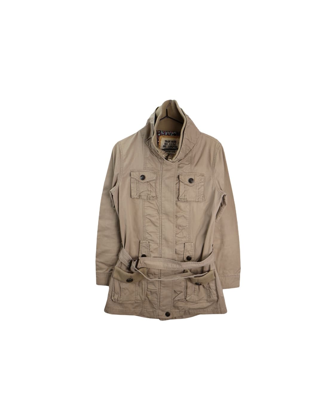 Von Dutch Y2K Belted High-Neck Jacket 상품이미지3