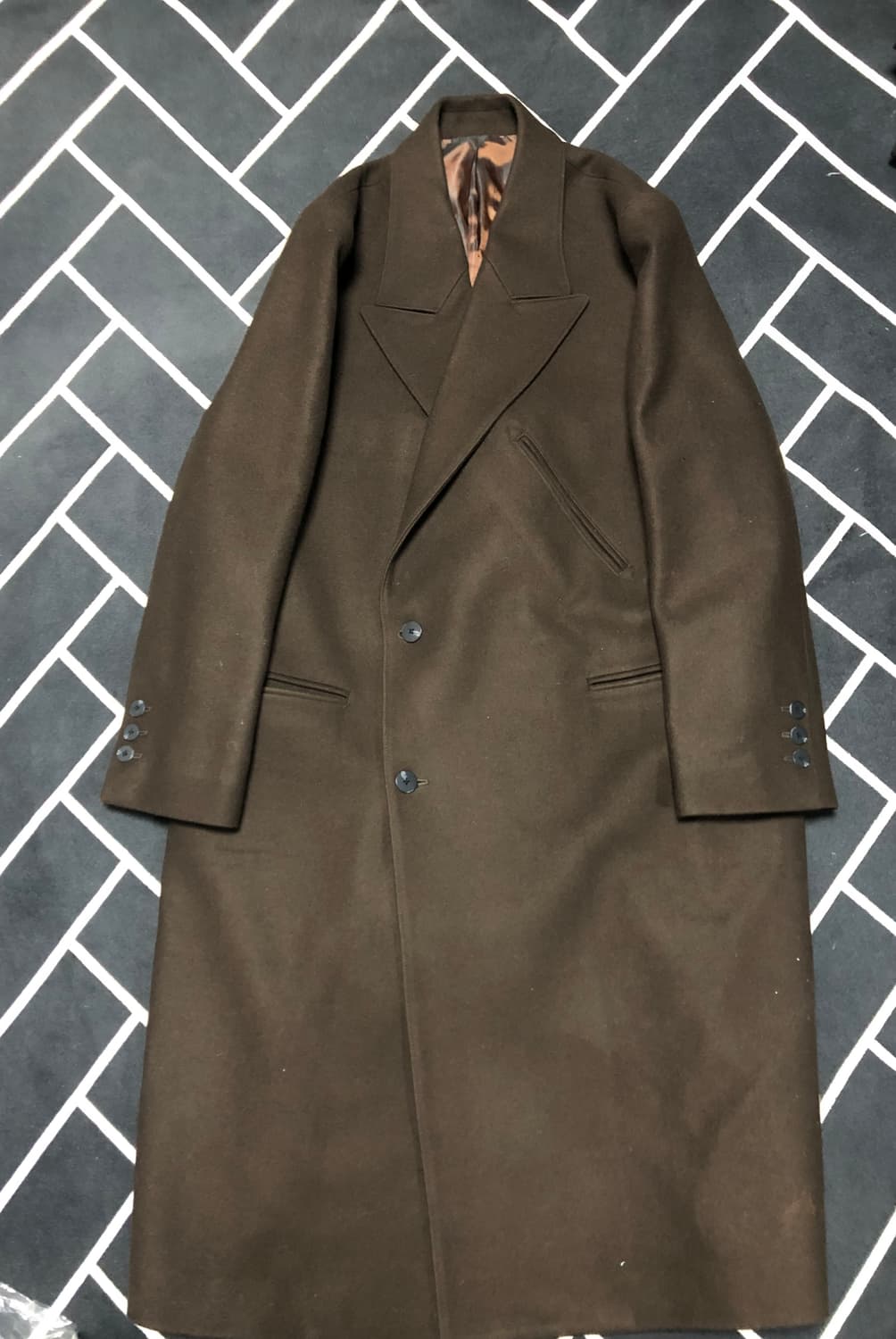 (새제품)이얼스어고우 타임리프 더블브레스트코트/몽클레어 스톤 발망 프라다 상품이미지8