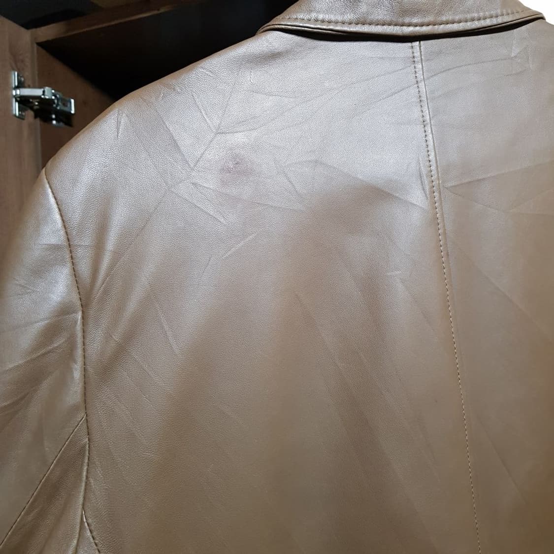 XL / 독일 명품 크리스트 양가죽 빈티지자켓/2한324 상품이미지8