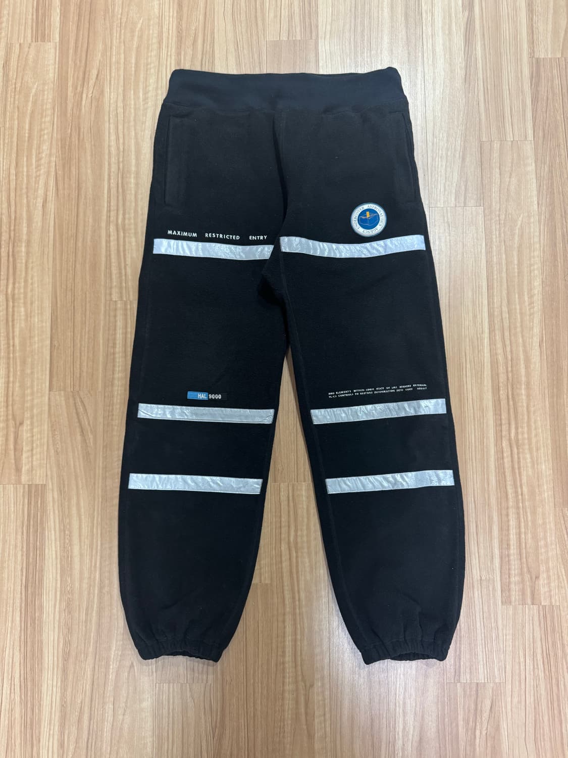 [3]언더커버 2001스페이스 오디세이 플리스 팬츠 블랙 상품이미지1