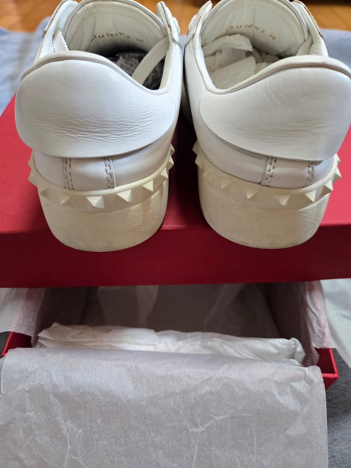 [정품/풀구성] 발렌티노 가라바니 오픈 스니커즈 (사이즈 36) 상품이미지9