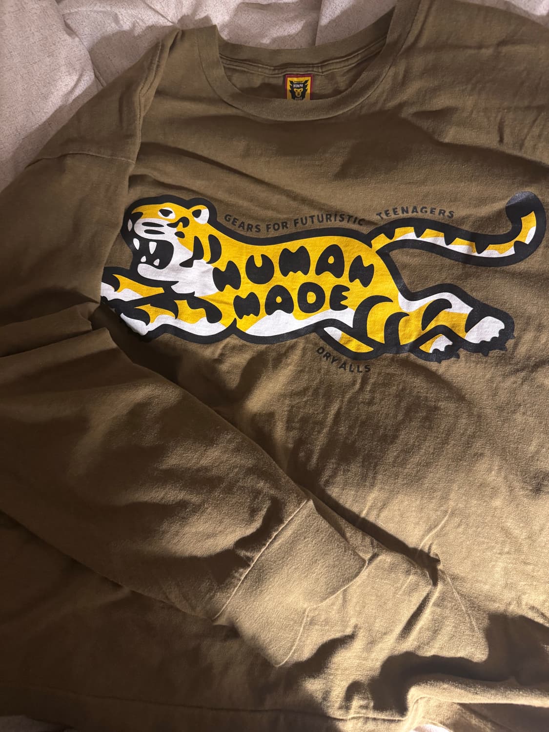 [L]휴먼메이드 롱슬리브 올리브 카키 상품이미지1