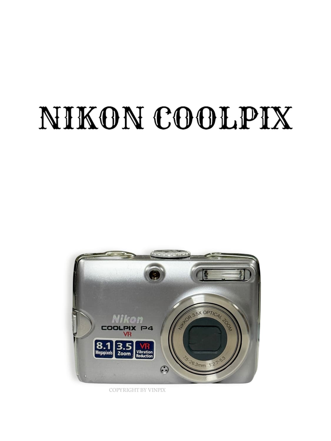 니콘 쿨픽스 P4(Coolpix P4) 디지털 카메라 디카 상품이미지1