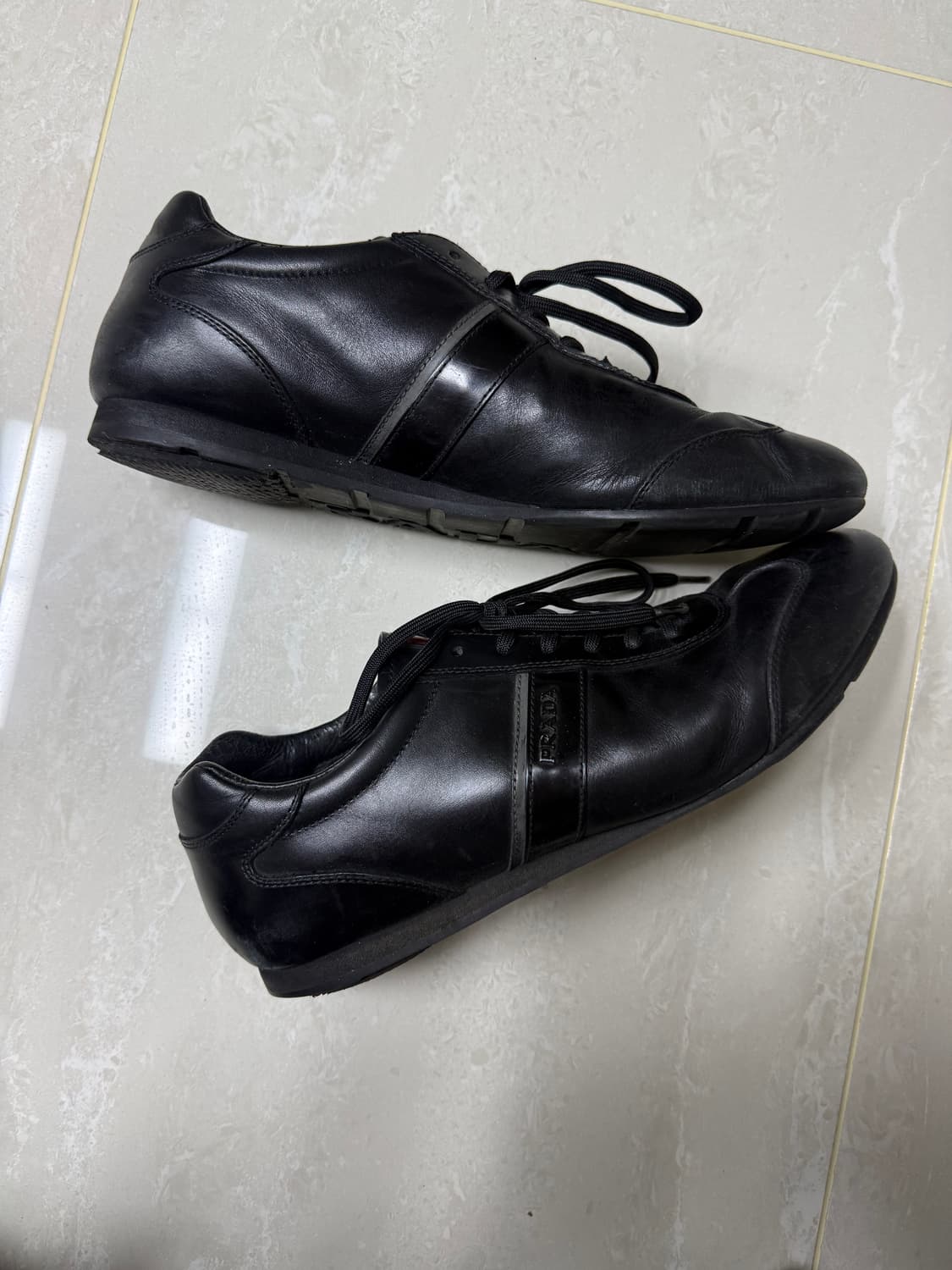 프라다 스포츠 레더 스니커즈 상품이미지3