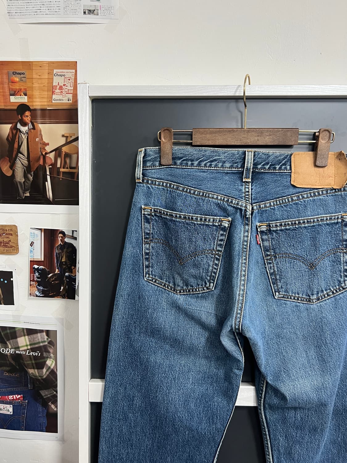 USA Levis 리바이스 501 스트레이트 데님 팬츠 상품이미지2