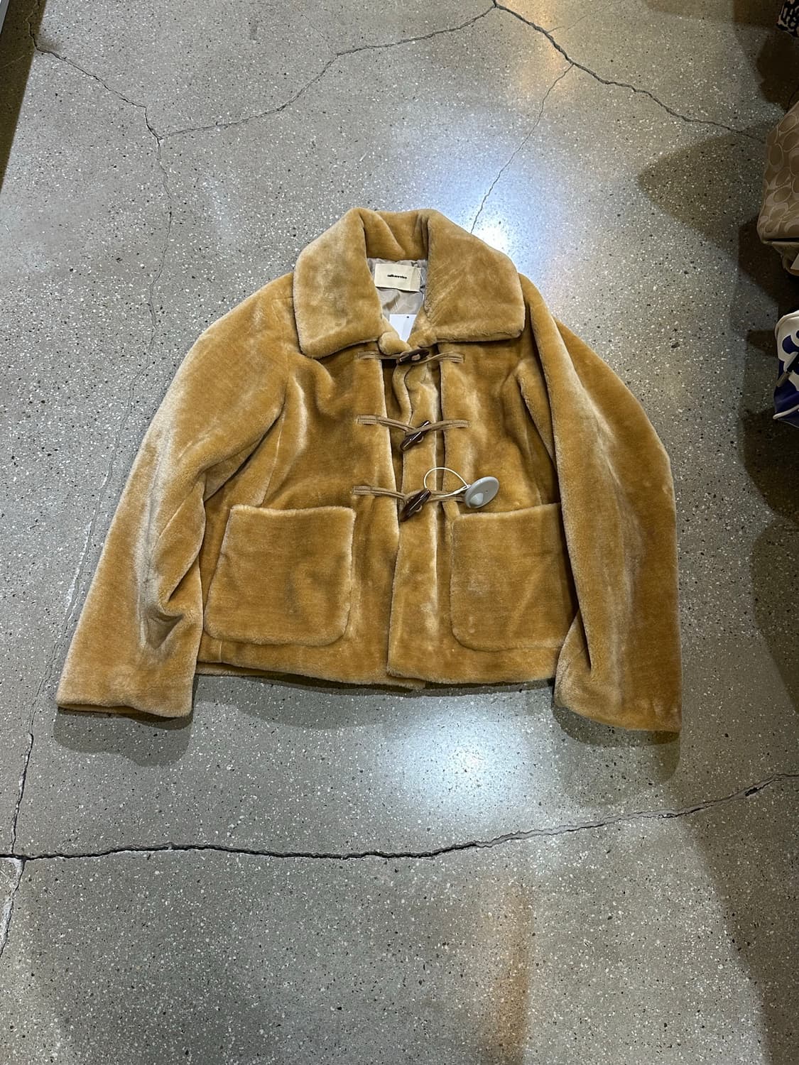 VINTAGE 빈티지 베이지 떡볶이코트💯 상품이미지3