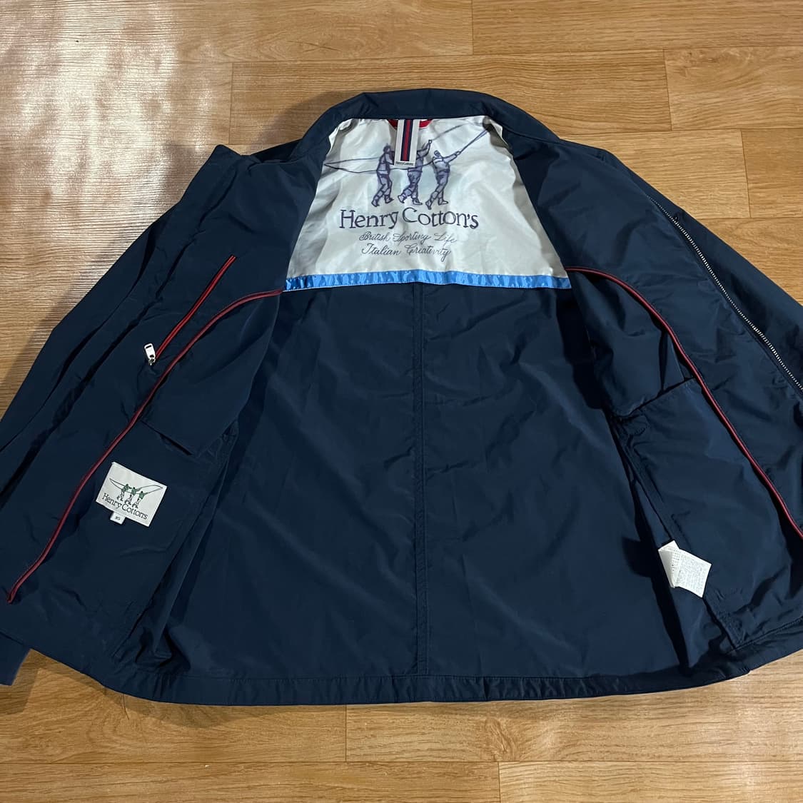 [95] 헨리코튼 블루종 폴리쉐 점퍼 상품이미지8