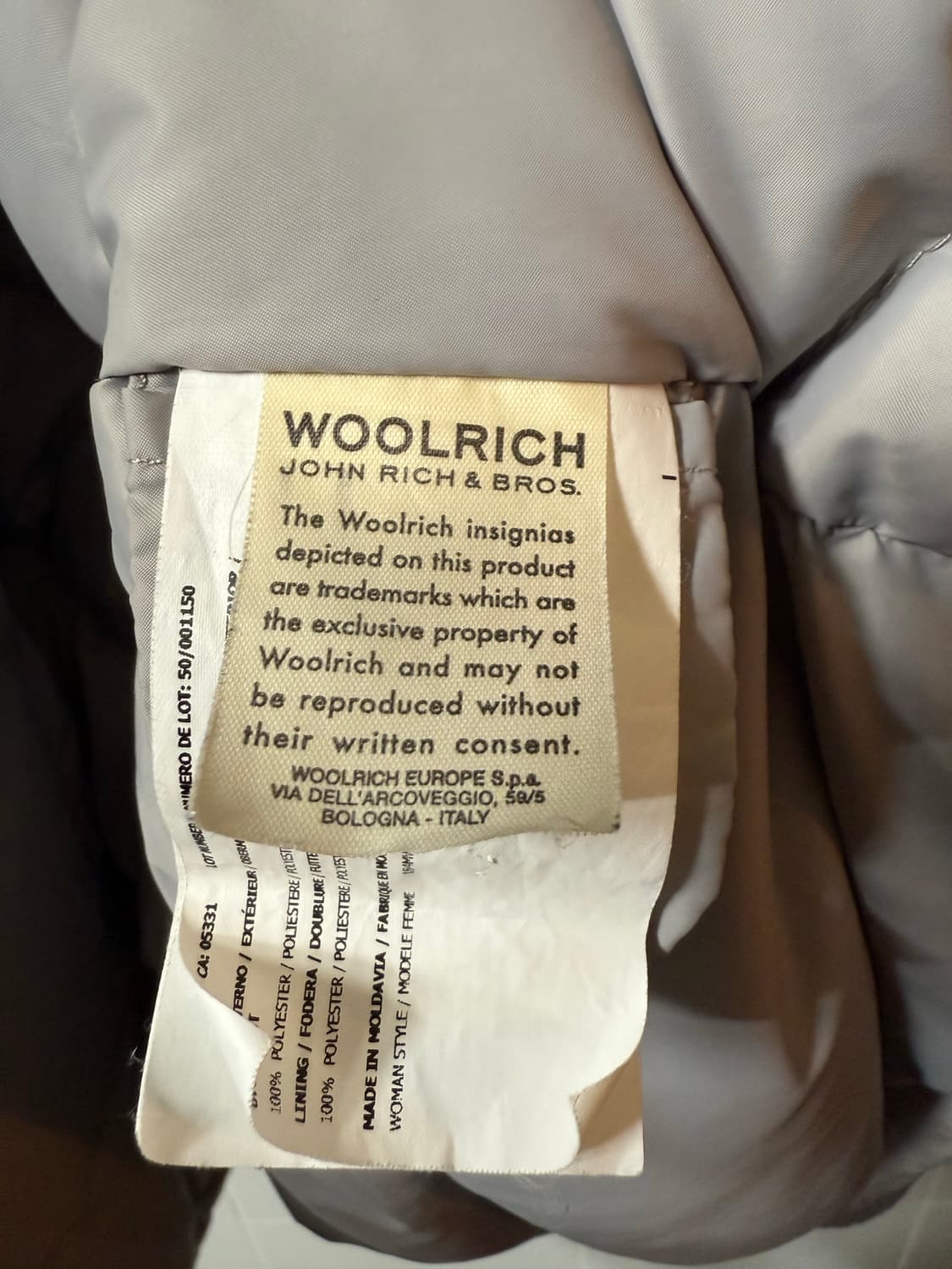 울리치 여성 패딩 상품이미지5