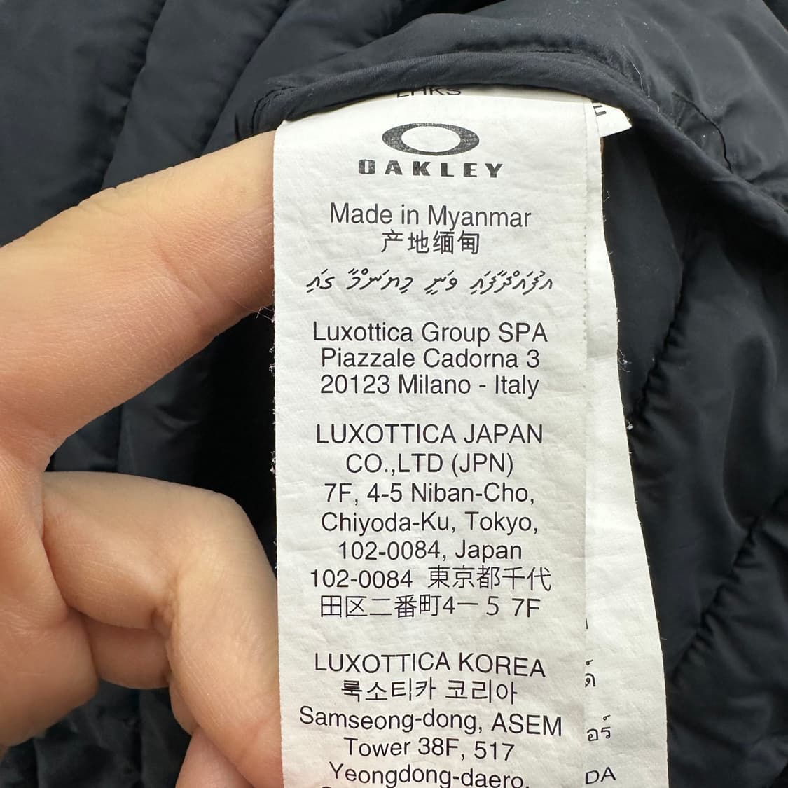 105 오클리 옴니 남자 경량패딩 상품이미지5