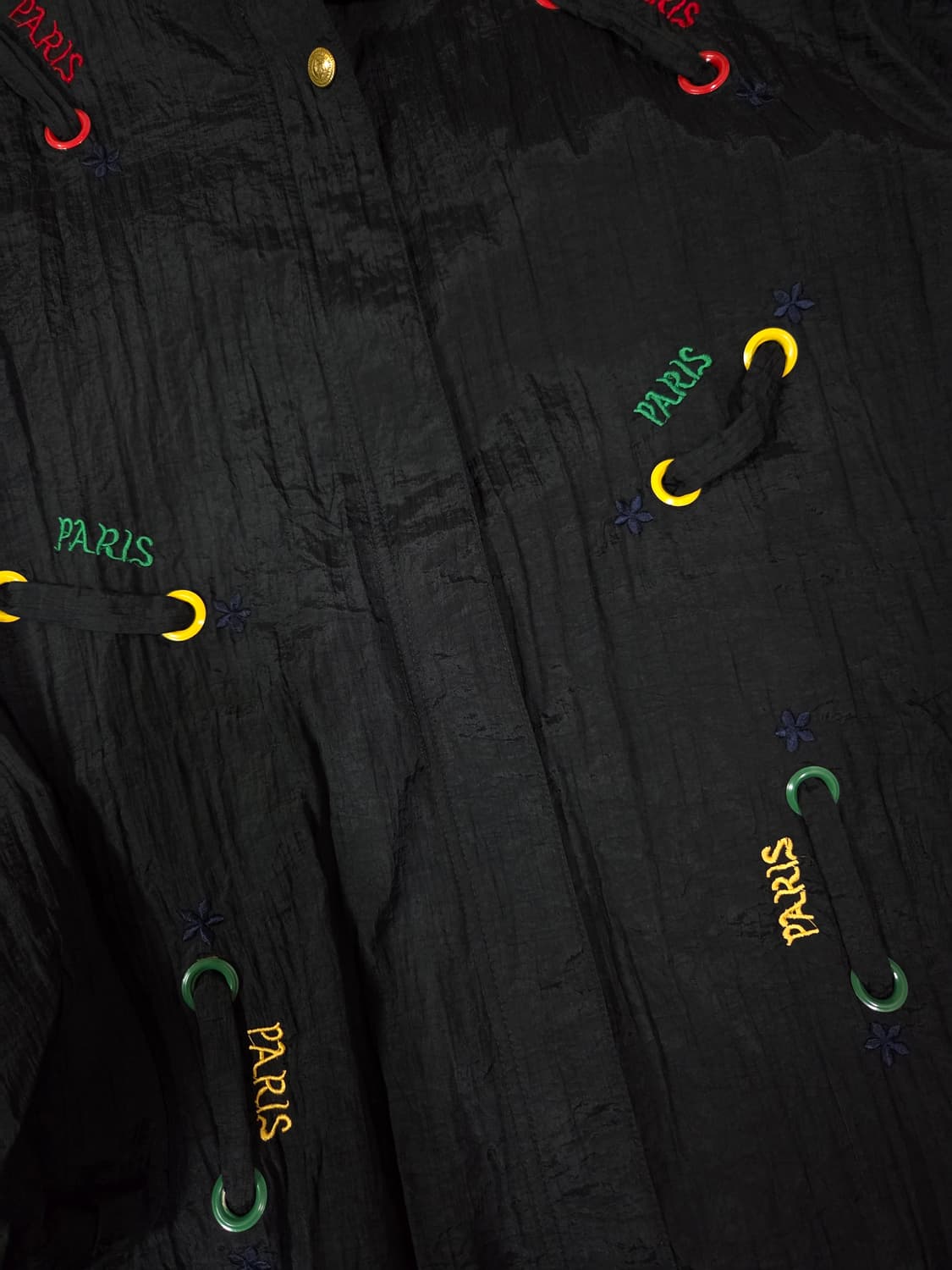 PARIS 레터링 자수 바람막이 재킷 상품이미지6
