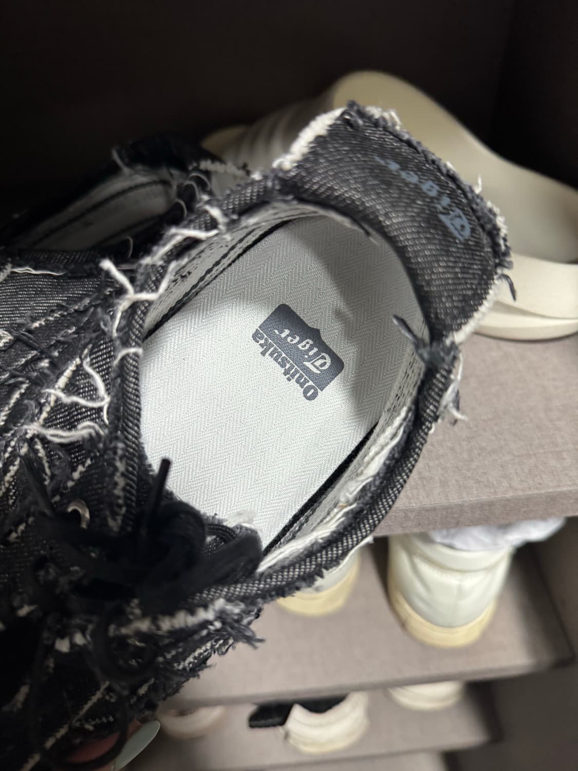 오니츠카타이거 데님 스니커즈 상품이미지6