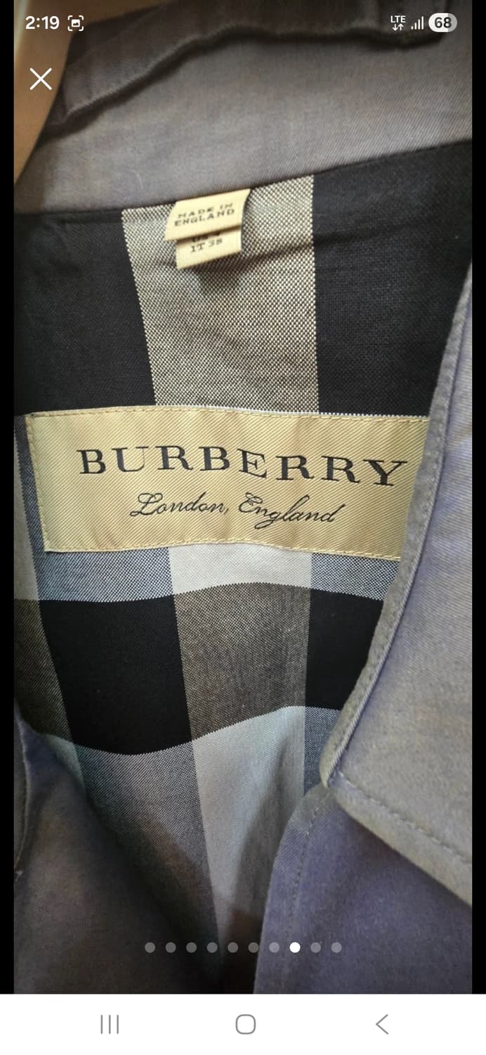 정품BURBERRY)버버리 트렌치코트 런던잉글랜드 55~66 롱코트 상품이미지8