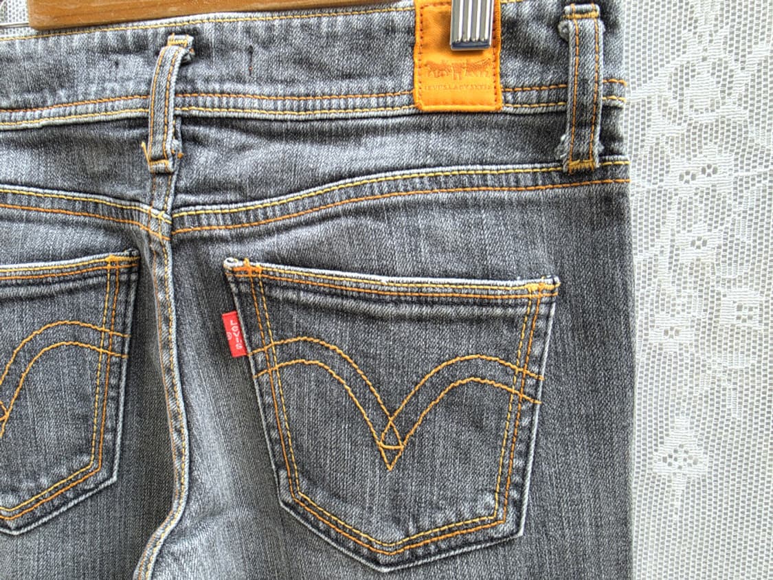 00s 리바이스 레이디 흑청 부츠컷 상품이미지5