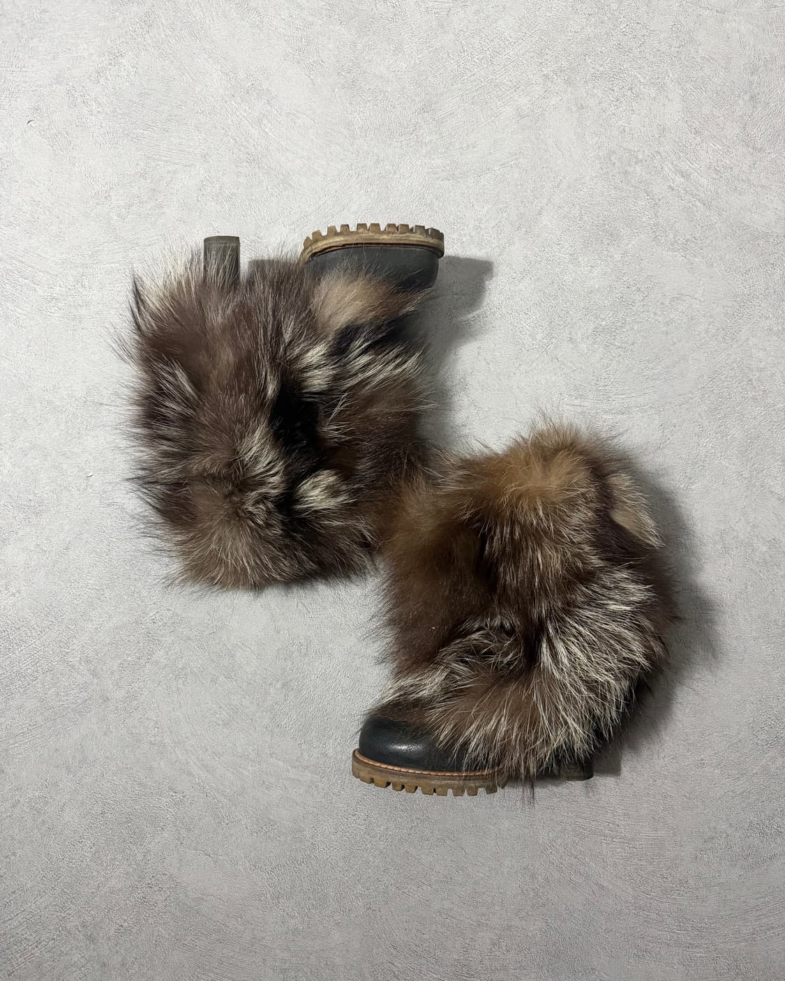 Dolce & Gabbana Fur Heel Boots 상품이미지2