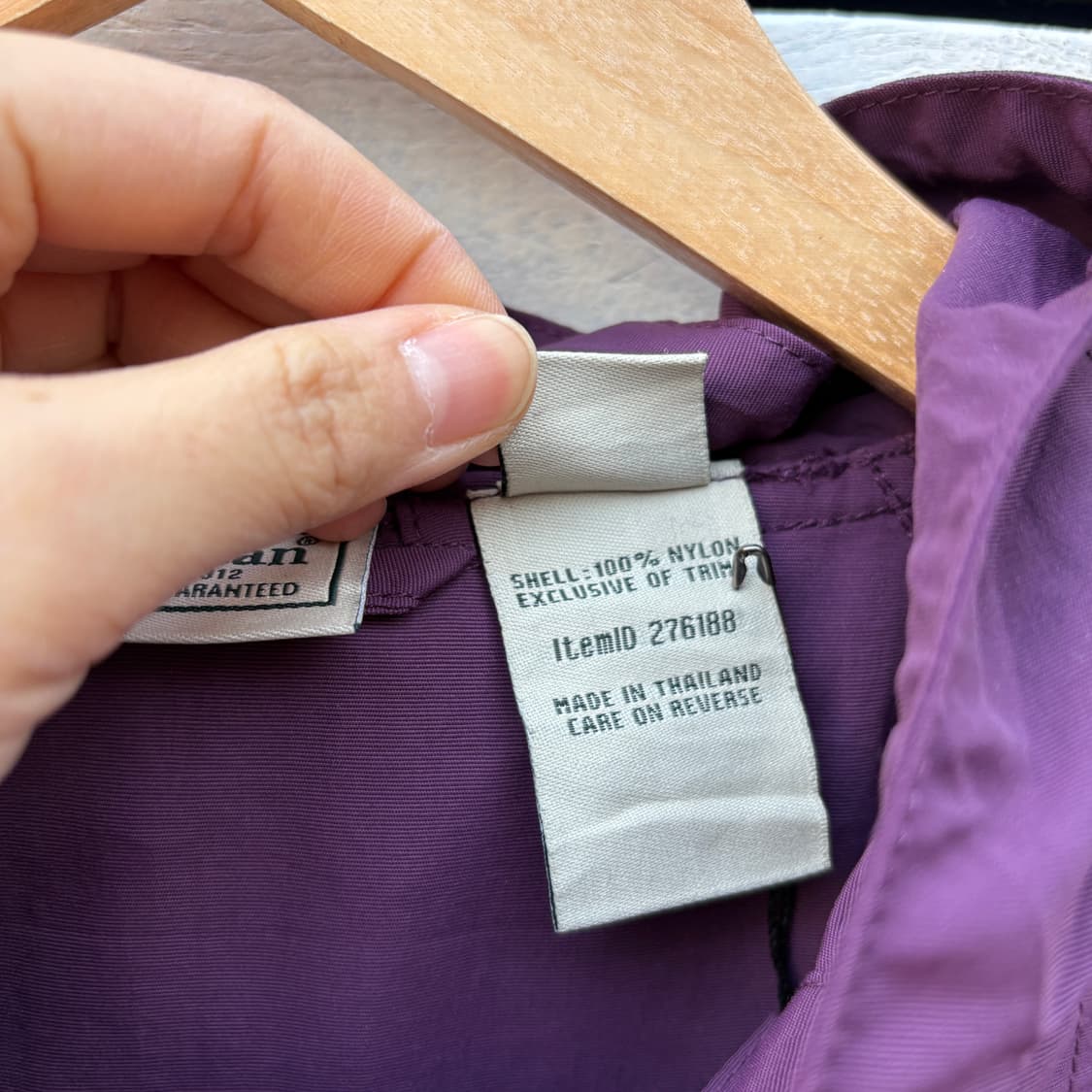 L.L.bean 엘엘빈 나일론 아노락 상품이미지8