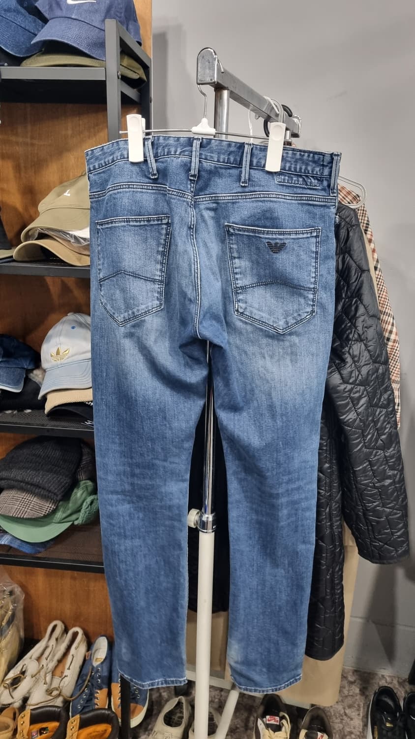 (엠포리오아르마니) 허리 31~32 데님팬츠 컨디션10/7 상품이미지2