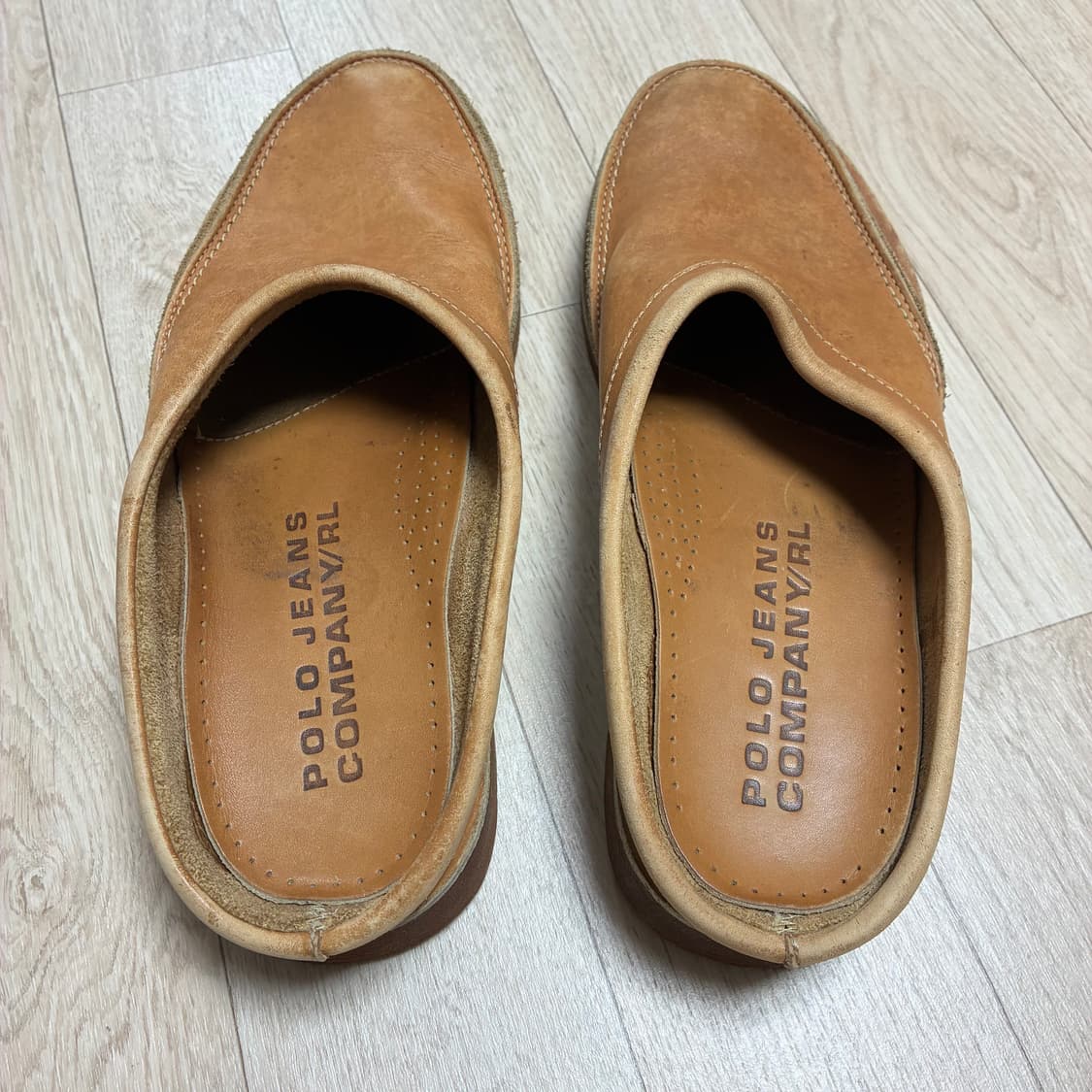 폴로 소가죽 빈티지 뮬 (260~265) 상품이미지5