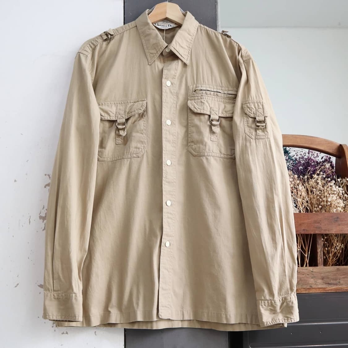 크리스찬디올 투포켓 사파리 셔츠 상품이미지1