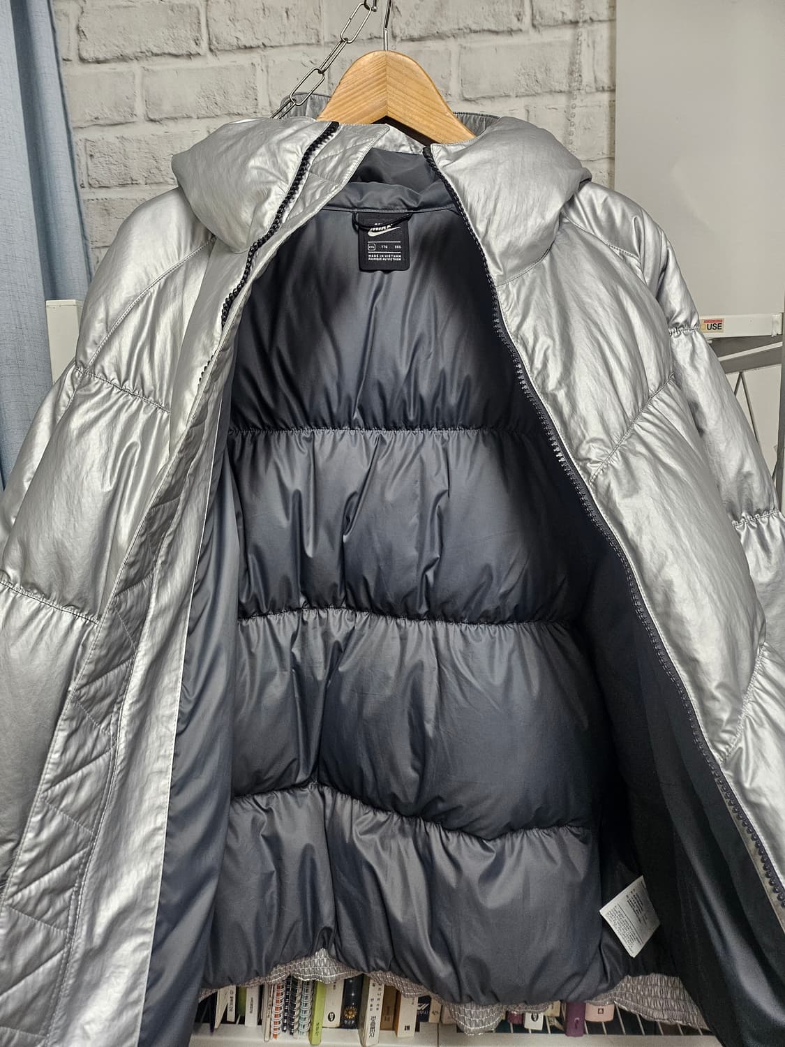 나이키 남성패딩 110 은갈치 필 후디 다운패딩자켓 XD54 상품이미지5