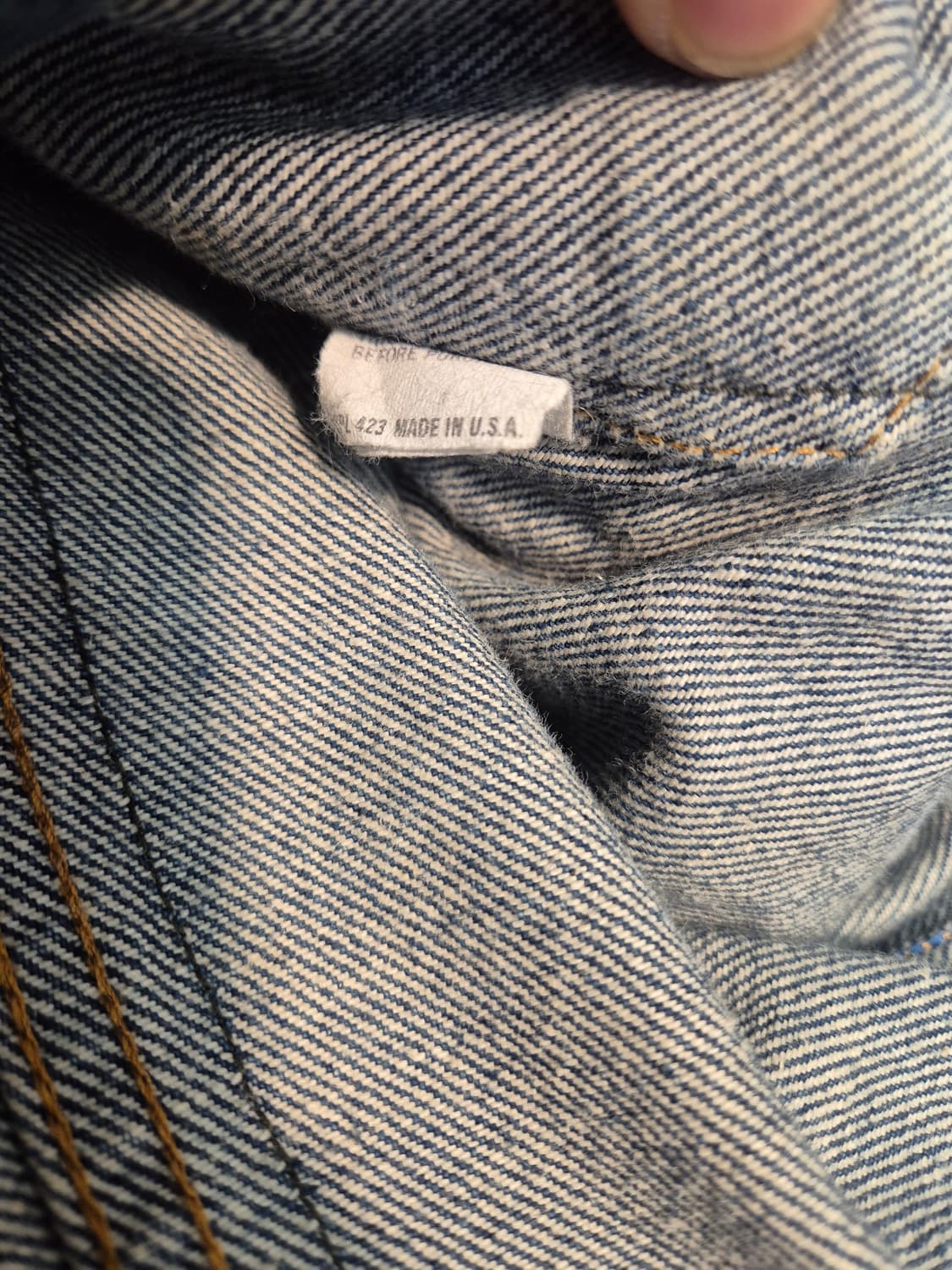 리바이스 정품 커스텀 데님 자켓
46  사이즈  상품이미지6